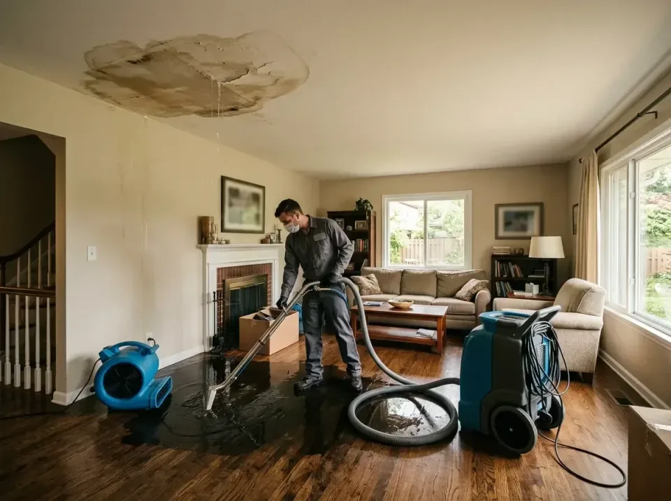 attic-pipe-burst-ceiling-drip-008 — frequently asked questions, Water Damage Restoration & Carpet Care in London, OH